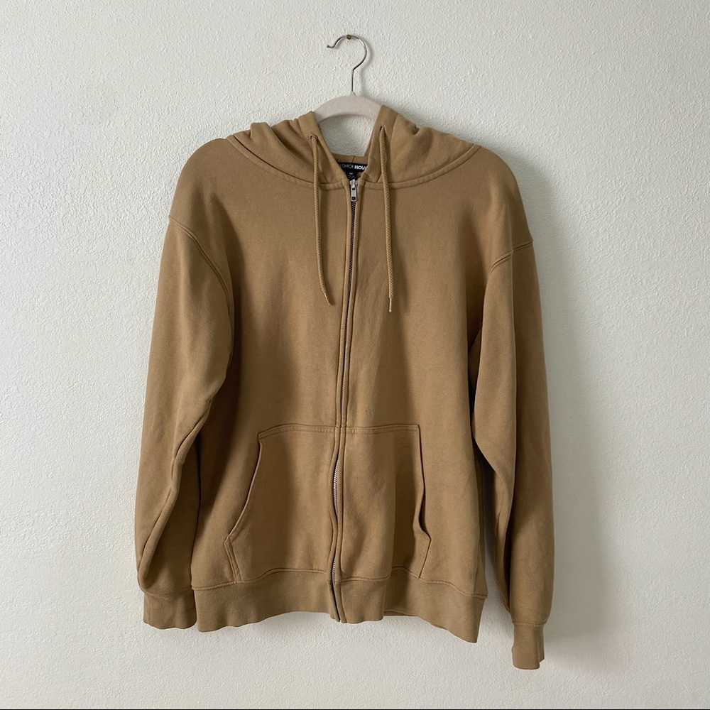 Women’s oversized medium brown hoodie